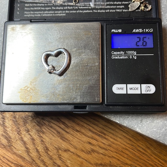 Sterling Silver DISNEY Rhinestone Mickey Cubic Zirconia Heart Necklace Pendant - Picture 17 of 17